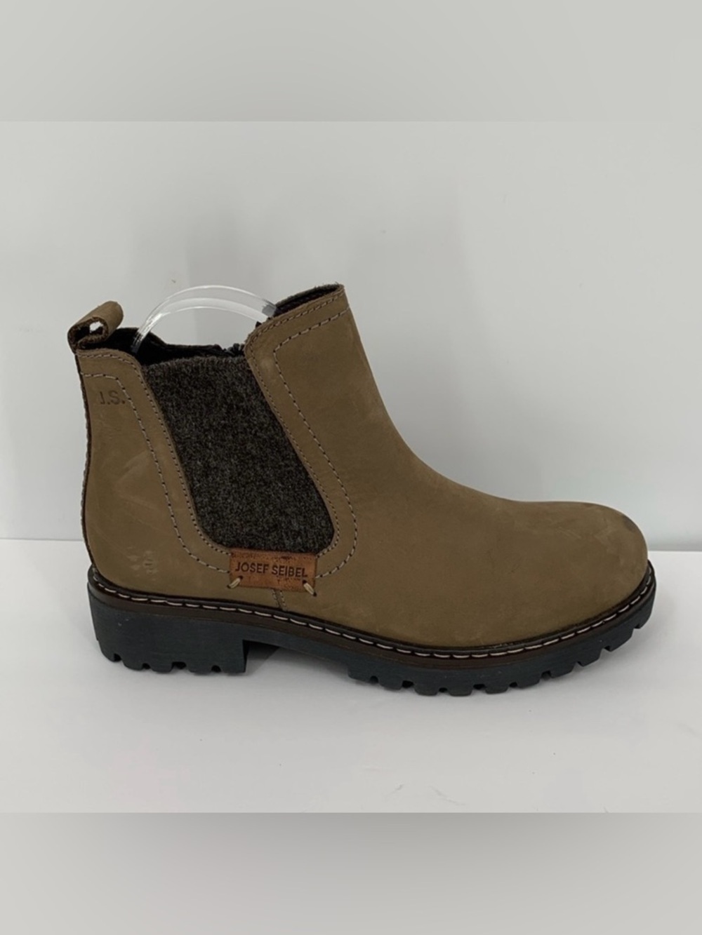 Josef Seibel Marta 03 Chelsea winter ankle boots brown nubuck leather shoe 37 7